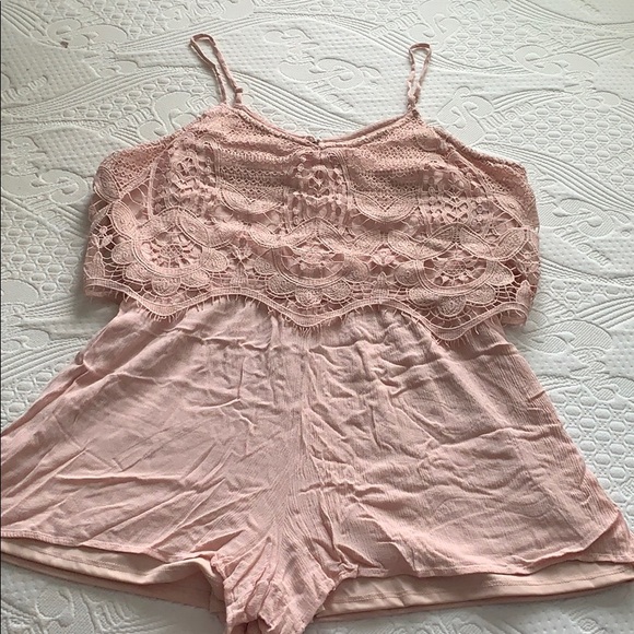 Mossimo Supply Co. Pants - Baby pink romper